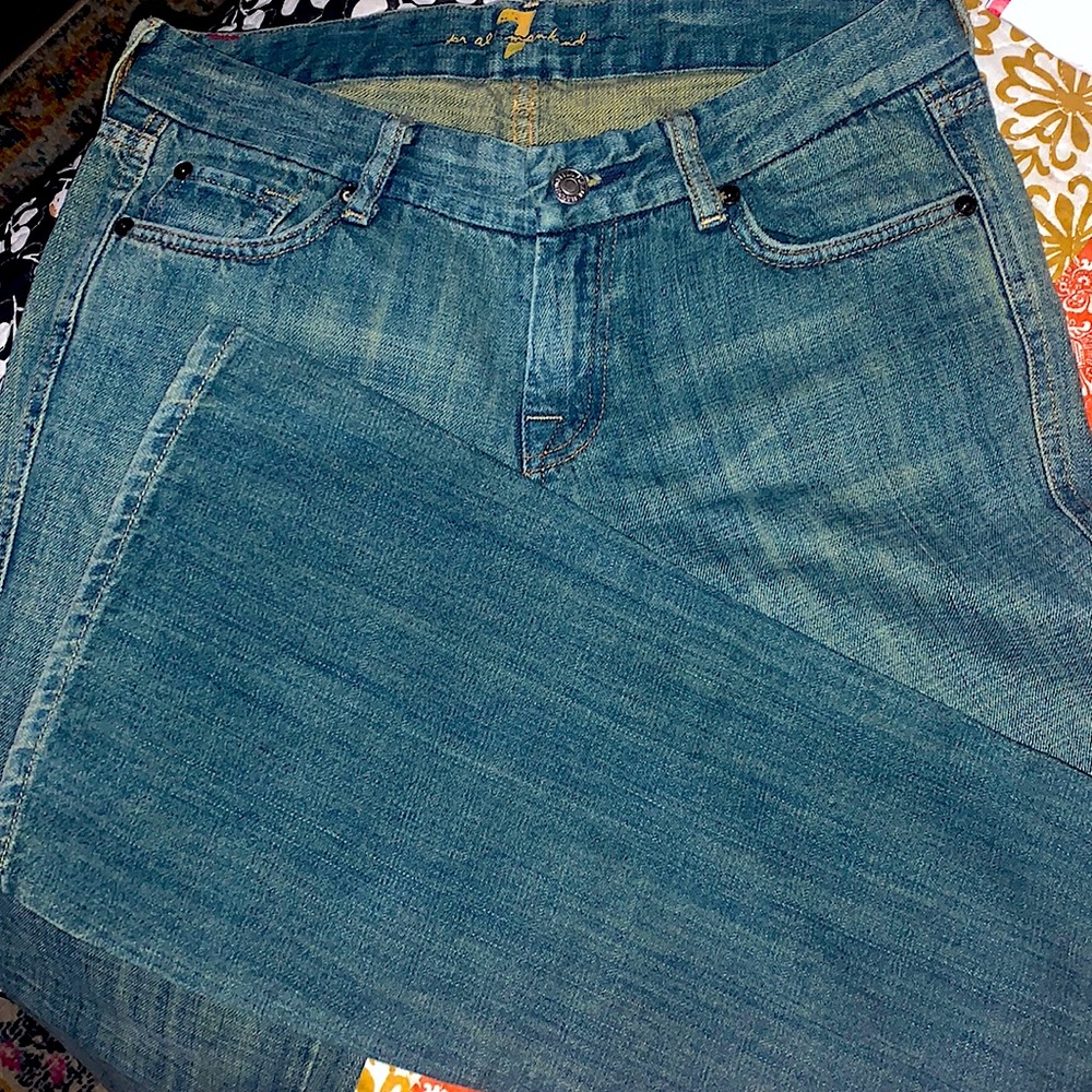Flare leg jeans, size 29.